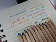 Load image into Gallery viewer, Empowerment Pencils™ Affirmations with a colourful twist!