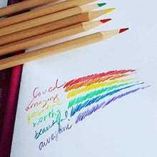 Load image into Gallery viewer, Empowerment Pencils™ Affirmations with a colourful twist!