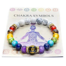 Load image into Gallery viewer, Calming Chakra Energy Bracelet